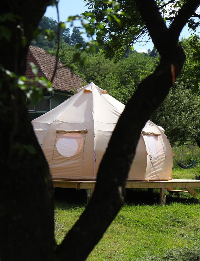 Flore's Garden Glamping Hotell Bran  Exteriör bild