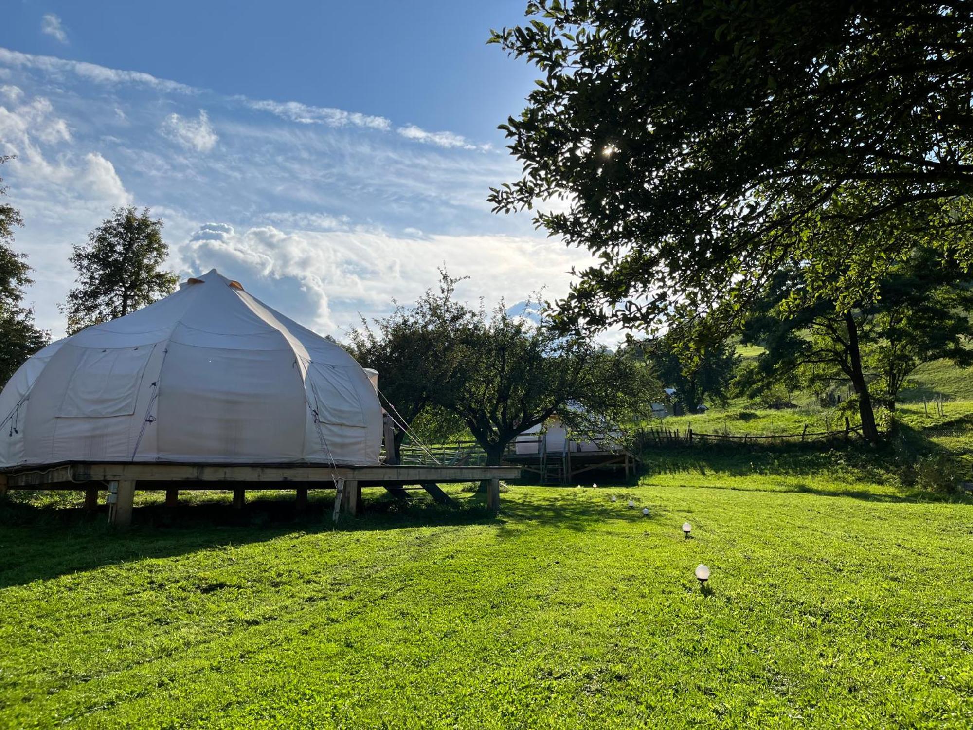Flore's Garden Glamping Hotell Bran  Exteriör bild